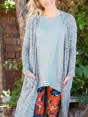 LULUROE Sarah Duster Cardigan XS | Lightweight Flowing Layer